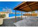 Covered patio area in the backyard, offering shade and space at 4524 Fulton Pl, Las Vegas, NV 89107