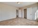 Simple bedroom with tile floors and a closet at 4524 Fulton Pl, Las Vegas, NV 89107