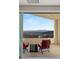 Balcony with panoramic view and seating area at 49 Vista Outlook St, Henderson, NV 89011