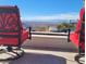 Relaxing patio furniture with a breathtaking view at 49 Vista Outlook St, Henderson, NV 89011