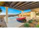 Relaxing pool area with pergola and chaise lounge at 49 Vista Outlook St, Henderson, NV 89011