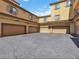 Spacious condo garages with ample parking space and convenient access at 5915 Nuevo Leon St # 7, North Las Vegas, NV 89031