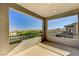 Private balcony offering scenic views of surrounding landscape at 712 Rogue Wave St, Las Vegas, NV 89138