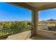 Private balcony offering panoramic views of mountains and city at 712 Rogue Wave St, Las Vegas, NV 89138