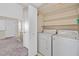 Convenient laundry room with washer and dryer included at 7933 Decker Canyon Dr # 101, Las Vegas, NV 89128