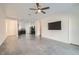 Spacious living room with tile flooring and ceiling fan at 7933 Grey Teal St, North Las Vegas, NV 89084