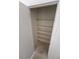 Neat storage closet with multiple shelves for storage at 8553 Last Point Ave, Las Vegas, NV 89129