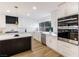 Updated kitchen featuring stainless steel appliances and white cabinetry at 9 White Tail Ct, Henderson, NV 89074