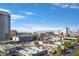 City views from a high-rise building in a vibrant urban setting at 900 Las Vegas Blvd # 901, Las Vegas, NV 89101