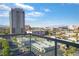 Amazing city views from private balcony, featuring a high-rise building at 900 Las Vegas Blvd # 901, Las Vegas, NV 89101