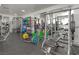 Well-equipped gym with various exercise machines and free weights at 900 Las Vegas Blvd # 901, Las Vegas, NV 89101