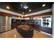 Modern kitchen with stainless steel appliances and granite island at 900 Las Vegas Blvd # 901, Las Vegas, NV 89101