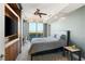 Spacious bedroom with large windows and city views at 9103 Alta Dr # 501, Las Vegas, NV 89145