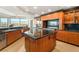 Large kitchen with an island and city views at 9103 Alta Dr # 501, Las Vegas, NV 89145