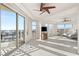 Spacious main bedroom with large windows and city views at 9103 Alta Dr # 501, Las Vegas, NV 89145