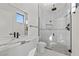 Contemporary bathroom with a shower and modern vanity at 9780 Solar Ave, Las Vegas, NV 89149