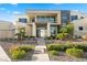 Stunning modern home with landscaped entryway at 9780 Solar Ave, Las Vegas, NV 89149