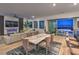 Open concept living and dining with city views at , Las Vegas, NV 89138