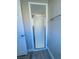 Simple bathroom with shower stall and vinyl flooring at 1032 Morning Sun Way, Las Vegas, NV 89110
