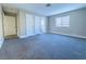 Primary bedroom with carpet and double closets at 1032 Morning Sun Way, Las Vegas, NV 89110