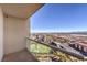 Enjoy breathtaking views from this private balcony at 135 E Harmon Ave # 2302, Las Vegas, NV 89109