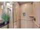 Bright and clean bathroom with a walk-in shower at 135 E Harmon Ave # 2302, Las Vegas, NV 89109