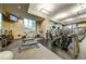Modern fitness center with cardio and weight equipment at 135 E Harmon Ave # 2302, Las Vegas, NV 89109