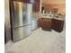 Kitchen features stainless steel refrigerator and dishwasher at 2984 Yellow Springs Ct, Henderson, NV 89052