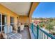 Relaxing balcony with seating area and view at 30 Strada Di Villaggio # 151, Henderson, NV 89011