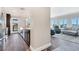 Modern kitchen with stainless steel appliances and granite countertops at 30 Strada Di Villaggio # 151, Henderson, NV 89011