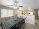 Dining area with table and chairs, adjacent to kitchen at 3350 Stacey Lyn Dr, Las Vegas, NV 89117