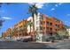 Exterior shot of the community building showcasing its contemporary architecture and manicured surroundings at 43 E Agate Ave # 403, Las Vegas, NV 89123