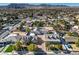 Aerial view of house and surrounding neighborhood at 5110 N Valadez St, Las Vegas, NV 89149