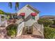 Exterior access to the basement with brick steps at 5110 N Valadez St, Las Vegas, NV 89149