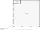 Detached garage floor plan, measures 48'8