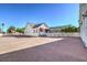 House exterior showcasing the back with patio and landscaping at 5110 N Valadez St, Las Vegas, NV 89149