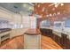 Spacious kitchen with double ovens and large island at 5110 N Valadez St, Las Vegas, NV 89149