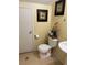 Clean and functional bathroom with toilet and sink at 6329 Kitamaya St, North Las Vegas, NV 89031