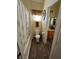 Bathroom with shower/tub combo and wood-look flooring at 6329 Kitamaya St, North Las Vegas, NV 89031