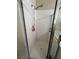 Bright and clean shower stall with glass enclosure at 6329 Kitamaya St, North Las Vegas, NV 89031