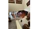 View from upstairs showing living room and kitchen at 6329 Kitamaya St, North Las Vegas, NV 89031