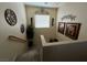 View from upstairs landing overlooking living area at 6329 Kitamaya St, North Las Vegas, NV 89031