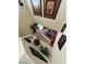 View from upstairs showing dining area and living room at 6329 Kitamaya St, North Las Vegas, NV 89031