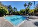 Inviting community pool with patio and lounge chairs at 9000 Las Vegas Blvd # 2274, Las Vegas, NV 89123