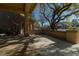 Covered front porch area with a view of the neighborhood at 10744 Balsam Creek Ave, Las Vegas, NV 89144