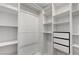 Large walk-in closet with shelving and drawers at 11377 Gravitation Dr # 0, Las Vegas, NV 89135