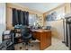 Functional home office with desk and chair at 1215 Ferguson Ave, North Las Vegas, NV 89030