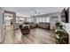 Open concept living area with a view of the kitchen at 1664 Hartley Ave, Henderson, NV 89052