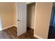 Large walk-in closet with wood flooring at 1804 Discus Dr, Las Vegas, NV 89108