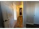 Bright hallway with wood-look flooring at 1804 Discus Dr, Las Vegas, NV 89108